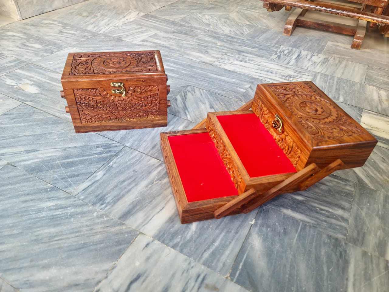 Wooden Jewellery Box