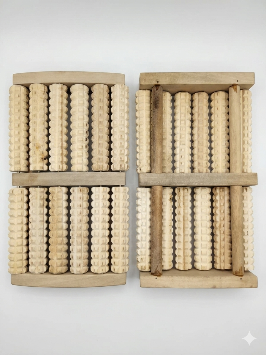 Wooden Foot Massager
